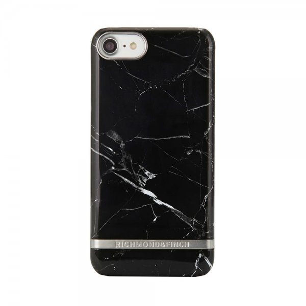 Richmond & Finch iPhone 6/6S/7/8/SE kuori Black Marble