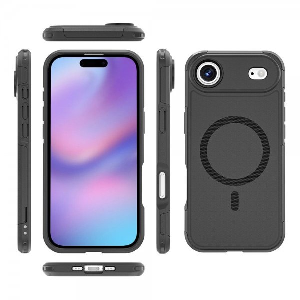 4smarts iPhone Air Kuori Defend Case Ultimag Musta