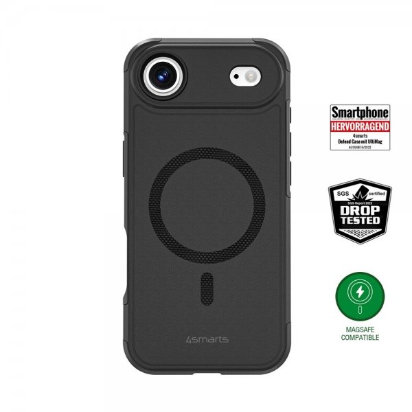 4smarts iPhone Air Kuori Defend Case Ultimag Musta