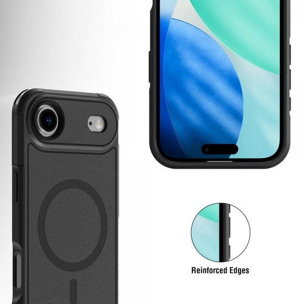 4smarts iPhone Air Kuori Defend Case Ultimag Musta
