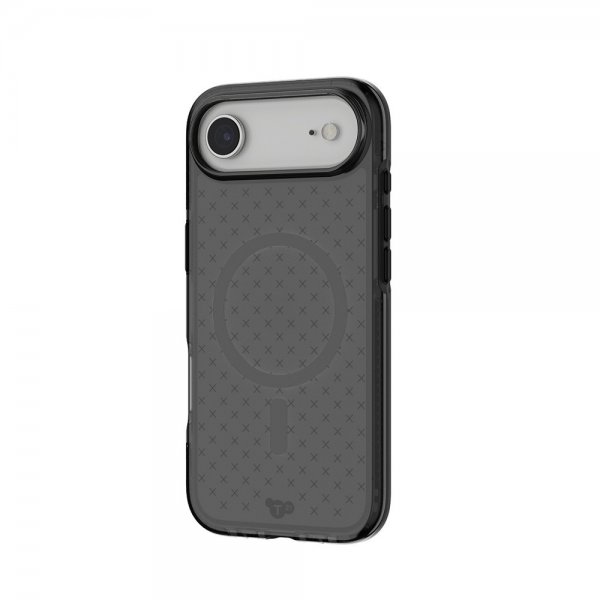 Tech21 iPhone Air -suojakuori EvoCheck MagSafe Smokey Black