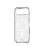 Tech21 iPhone Air -suojakuori EvoCrystal MagSafe Metallic Silver