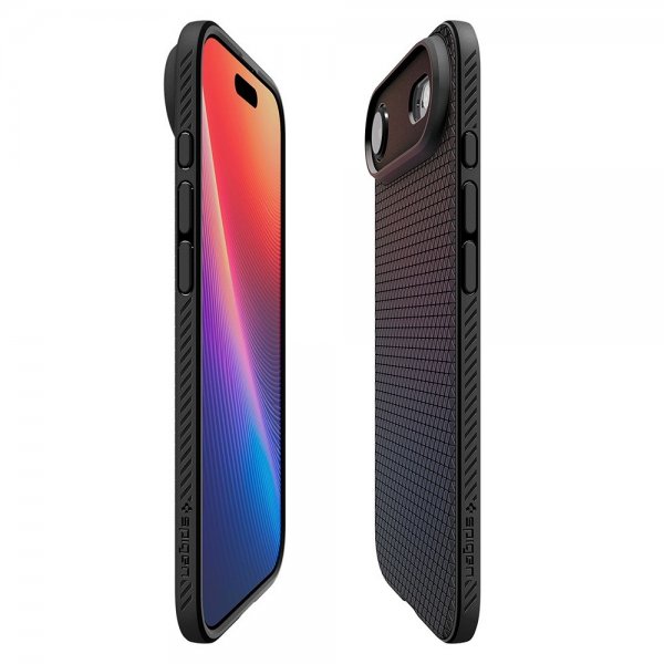 Spigen iPhone Air -kuori, Liquid Air Matte Black