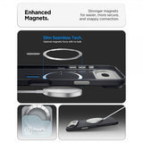 Spigen iPhone Air Kuori Nano Pop MagFit Musta Seesami
