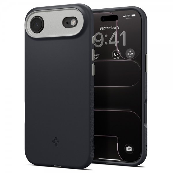 Spigen iPhone Air Kuori Nano Pop MagFit Musta Seesami
