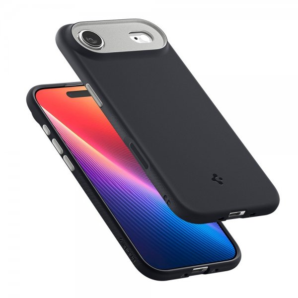 Spigen iPhone Air Kuori Nano Pop MagFit Musta Seesami