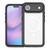 4smarts iPhone Air Kuori Stark IP68 MagSafe Musta