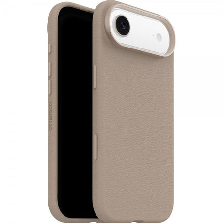 Otterbox iPhone Air -kuori, Symmetry, kaktusnahkaa, MagSafe, harmaa, Comfort