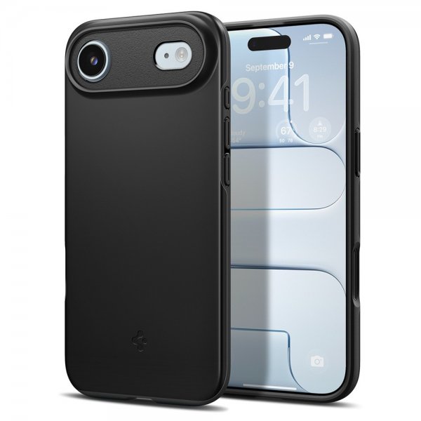 Spigen iPhone Air -kuori Thin Fit MagFit musta