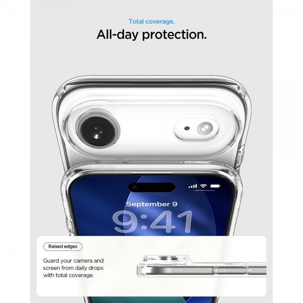 Spigen iPhone Air -kuori Ultra Hybrid MagFit kirkas kulta