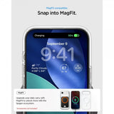 Spigen iPhone Air -kuori Ultra Hybrid MagFit Frost White