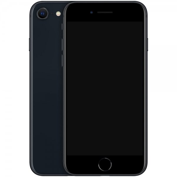 Käytetty Apple iPhone SE 2022 (3. sukupolvi) Musta 64GB Hyvä kunto