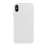 iPhone X Takakansi ja Koko Runko Premium - Hopea
