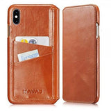 KAVAJ iPhone X/Xs -suojakotelo Dallas Ruskea
