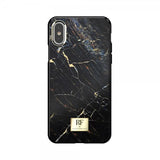 Richmond & Finch iPhone X/Xs Suojakuori Black Marble