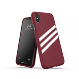 Adidas iPhone X/Xs Kuori OR Muotoiltu Kotelo SS19 SUEDE Burgundy