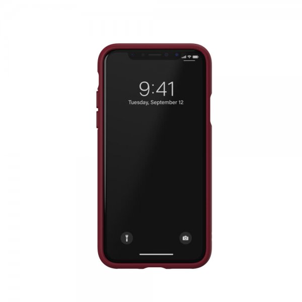 Adidas iPhone X/Xs Kuori OR Muotoiltu Kotelo SS19 SUEDE Burgundy