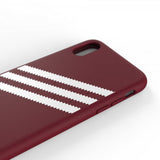 Adidas iPhone X/Xs Kuori OR Muotoiltu Kotelo SS19 SUEDE Burgundy