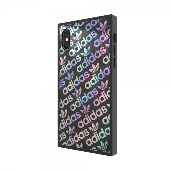 Adidas iPhone X/Xs Kuori OR Square Case FW19 Musta Holografinen