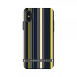 Richmond & Finch iPhone X/Xs -suojakuori Navy Stripes