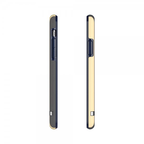 Richmond & Finch iPhone X/Xs -suojakuori Navy Stripes