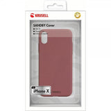 Krusell iPhone X/Xs -kuoret Sandby Cover Rust