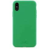 holdit iPhone X/Xs Silikonikuori Grass Green