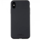 holdit iPhone X/Xs Silikonikuori Musta