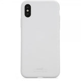 holdit iPhone X/Xs Silikonikuori Valkoinen