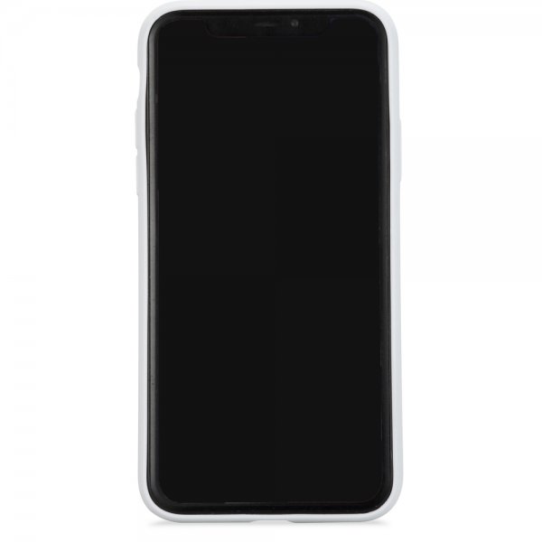 holdit iPhone X/Xs Silikonikuori Valkoinen