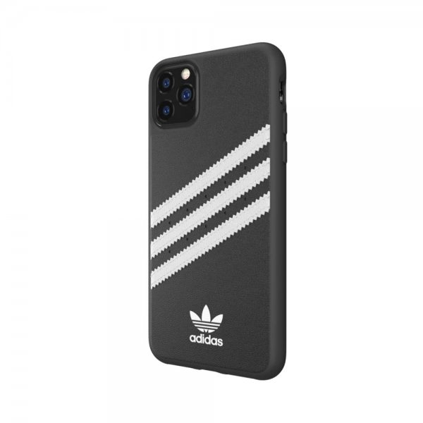Adidas iPhone 11 Pro Max -kuori OR Moulded Case PU FW19 Musta Valkoinen