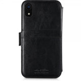 holdit iPhone Xr Kotelo Berlin Irrotettava Kuori Musta