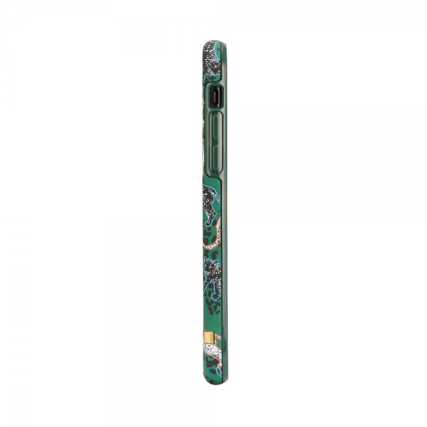 Richmond & Finch iPhone Xr -kuori, Green Leopard