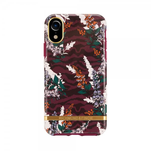Richmond & Finch iPhone Xr Suojakuori Floral Zebra