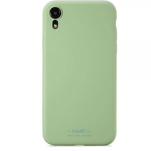 holdit iPhone Xr -silikonikuori Jade Green