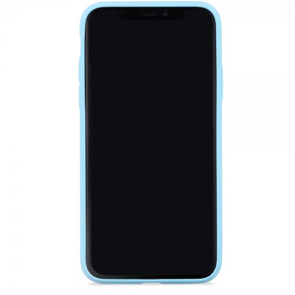 holdit iPhone Xr Silikonikuori Vaaleansininen