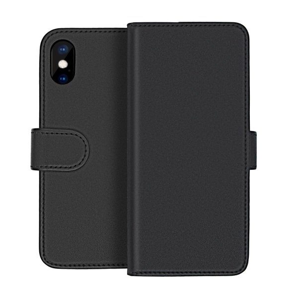 Rvelon iPhone Xs Max -magneettikotelo irrotettavalla kuorella, musta