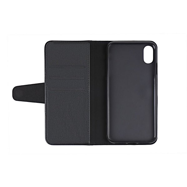 iPhone Xs Max Kääntyvät korttipaikat musta kotelo