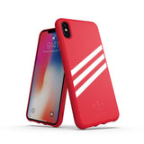 Adidas iPhone Xs Max Kuori OR Moulded Case Suede FW18 Punainen