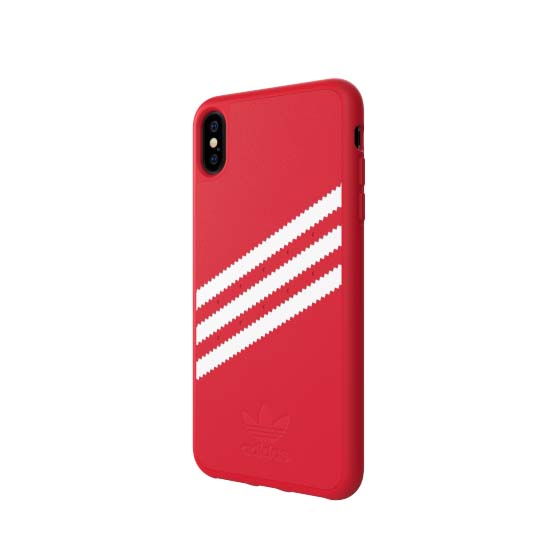 Adidas iPhone Xs Max Kuori OR Moulded Case Suede FW18 Punainen