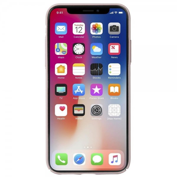 Krusell iPhone Xs Max -suojakuori Sandby Cover Dusty Pink