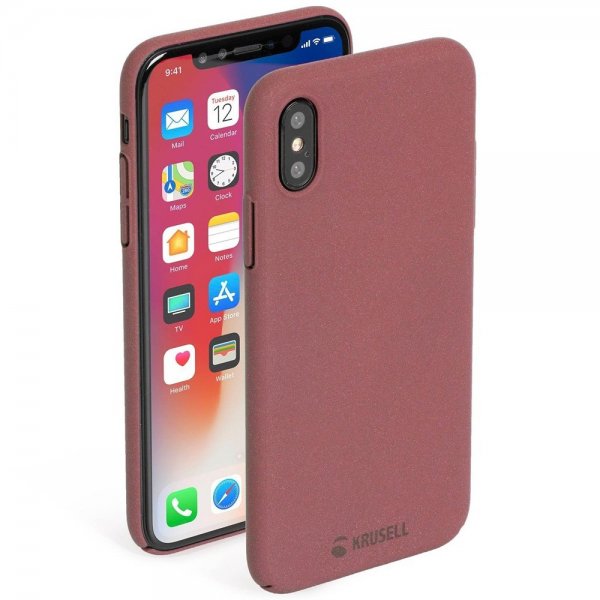 Krusell iPhone Xs Max -suojakuori Sandby Cover Rust