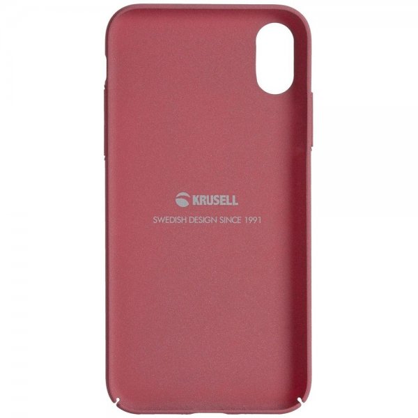 Krusell iPhone Xs Max -suojakuori Sandby Cover Rust