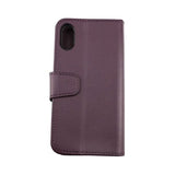 Rvelon iPhone X/iPhone Xs -kotelo, taitettava korttipaikka, violetti