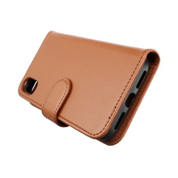 Rvelon iPhone X/iPhone Xs Magneettisesti Irrotettava Kuori Ruskea