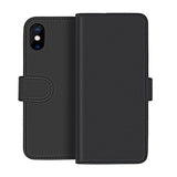 Rvelon iPhone X/iPhone Xs -kotelo, magneettisesti irrotettava kuori, musta