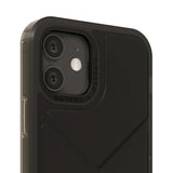 Pipetto iPhone 12 Mini Kuori Origami Snap Musta