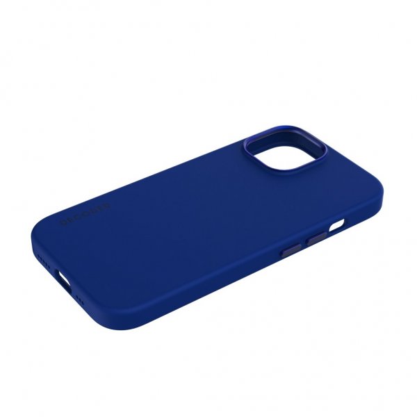 Decoded iPhone 15 Pro Max Kuori Silikoni Takakuori Galactic Blue