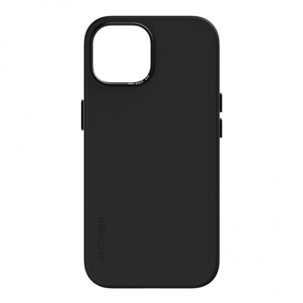 Decoded iPhone 15 Plus Suojakuori Silicone Backcover Graphite