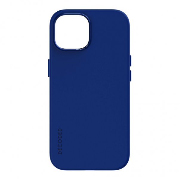 Decoded iPhone 15 Silicone Backcover Galactic Blue